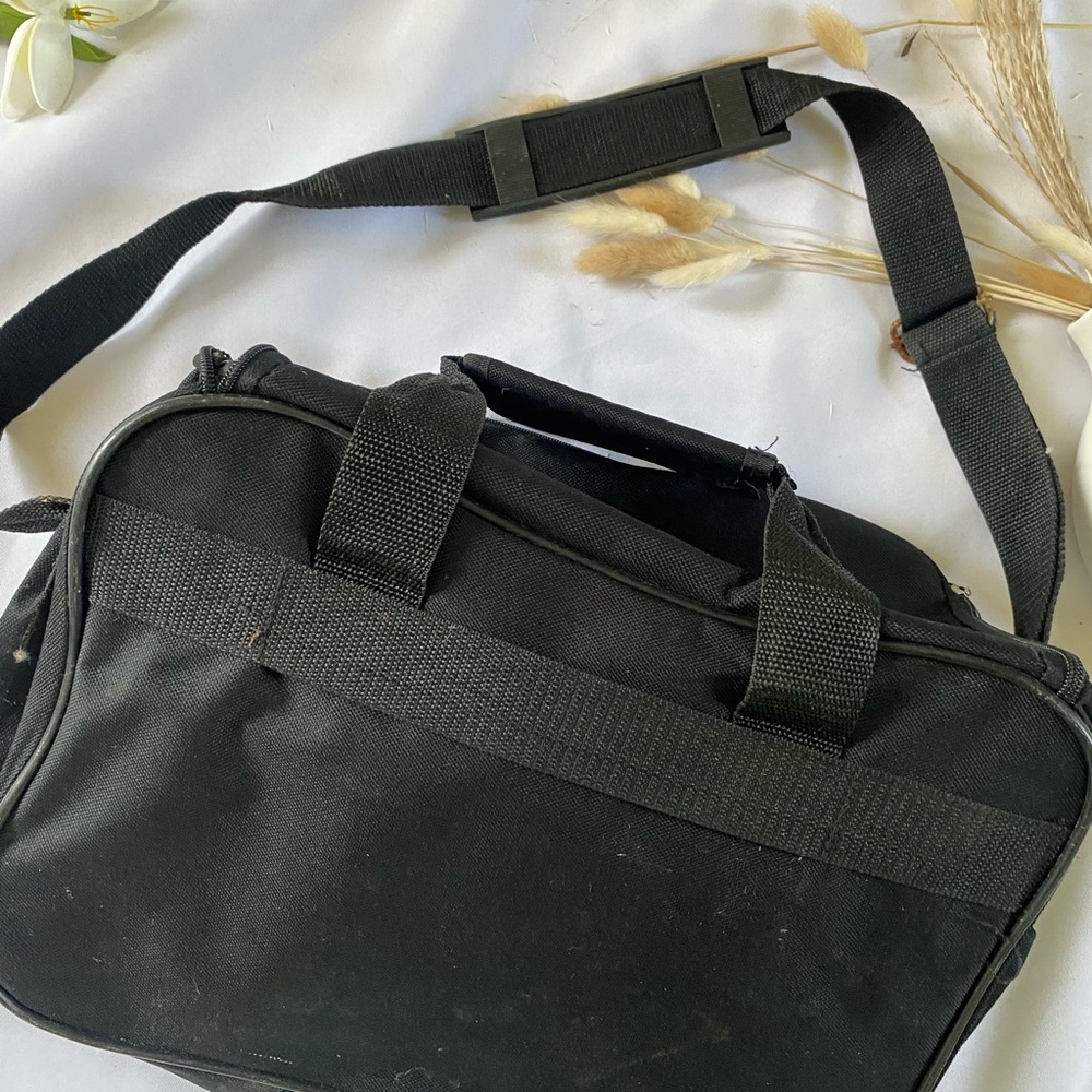 Essentials travel laptop luggage bag gym black